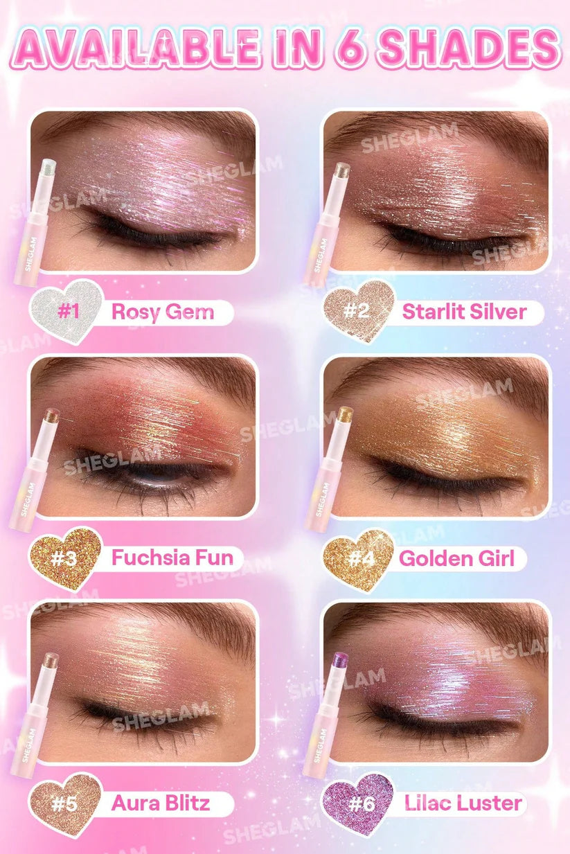 Sheglam Crystal Jelly Glaze Eyeshadow Stick