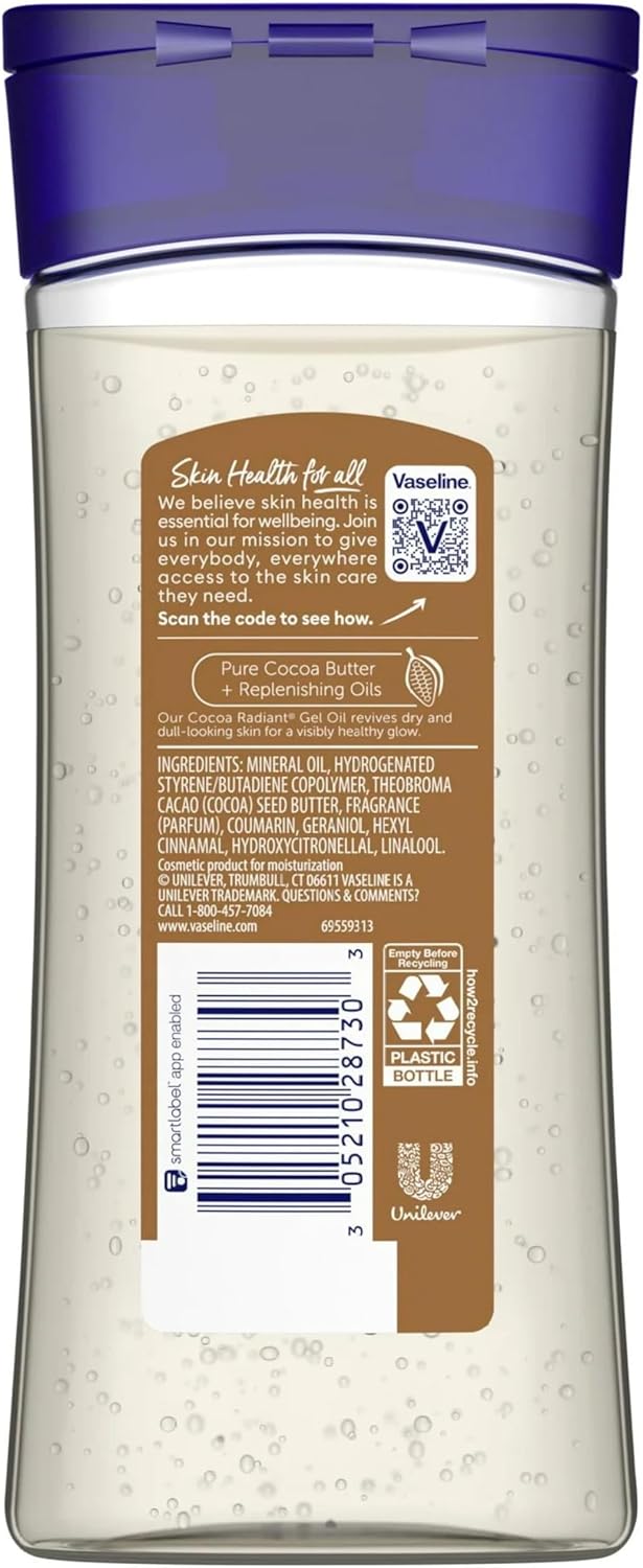 Vaseline Intensive Care Cocoa Radiant Body Oil