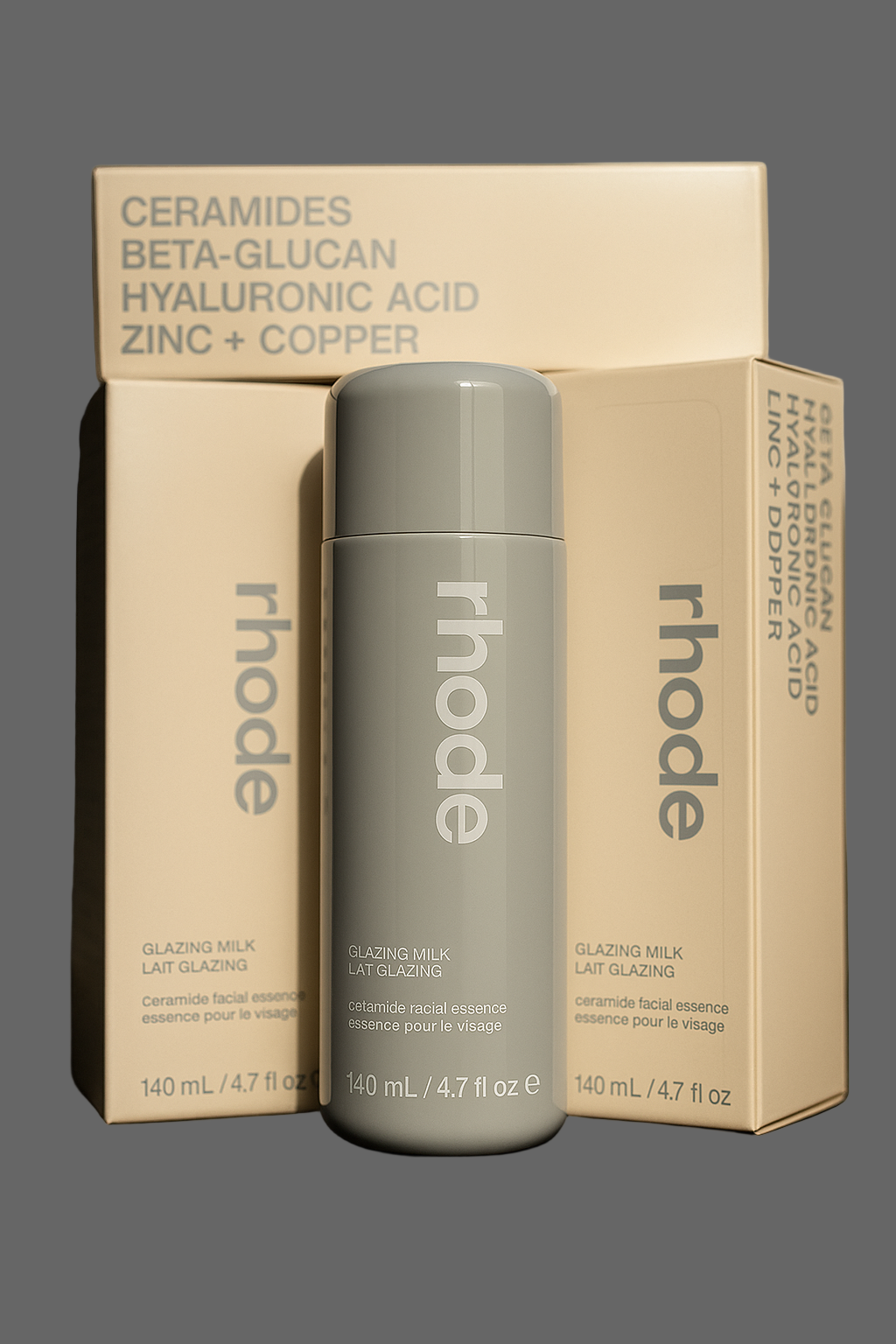 RHODE glazing milk  Ceramide facial essence 140ML