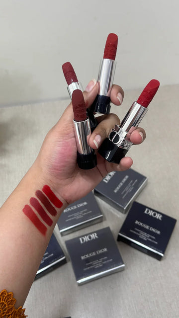 DIOR (ROUGH) CONTURE COLOR LIPSTICK (X4) LIMITED AUDITION