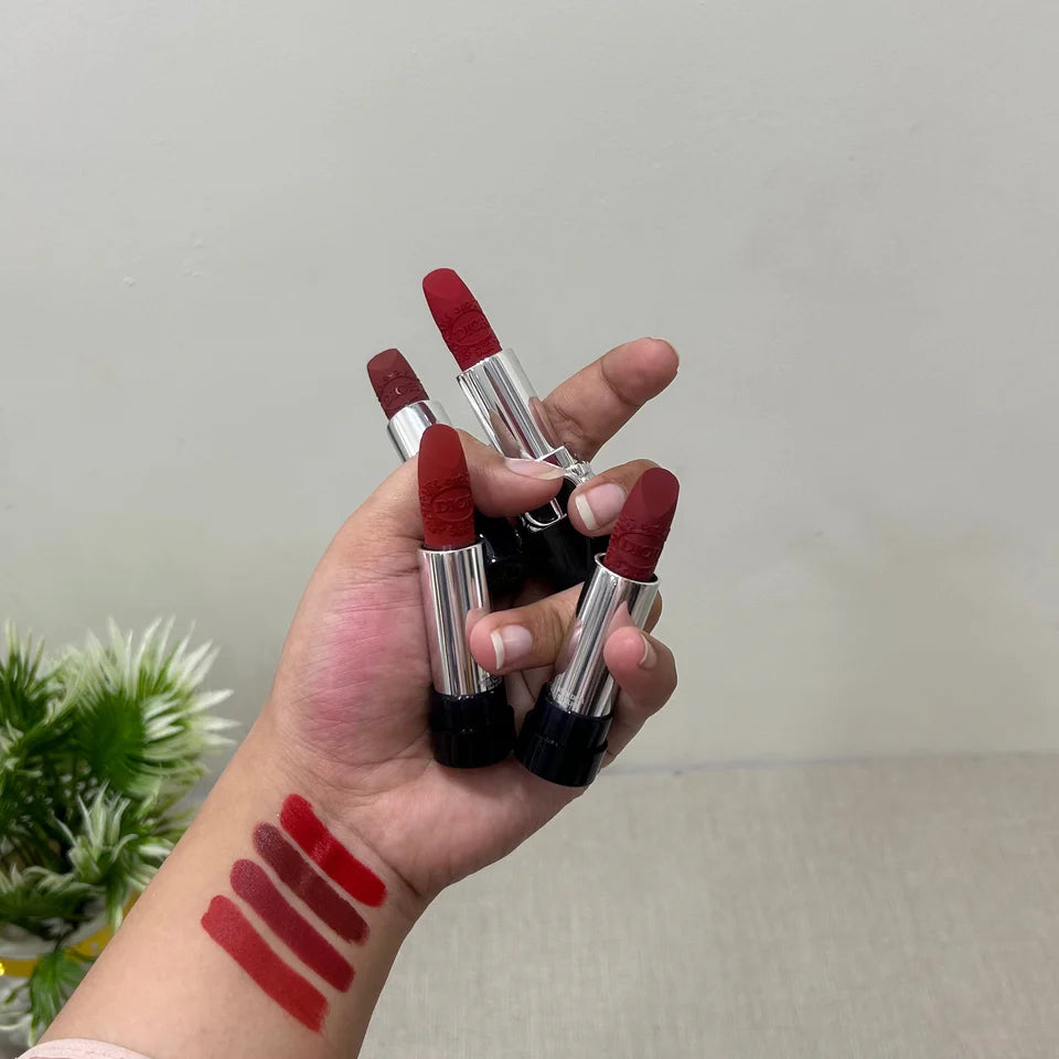 DIOR (ROUGH) CONTURE COLOR LIPSTICK (X4) LIMITED AUDITION