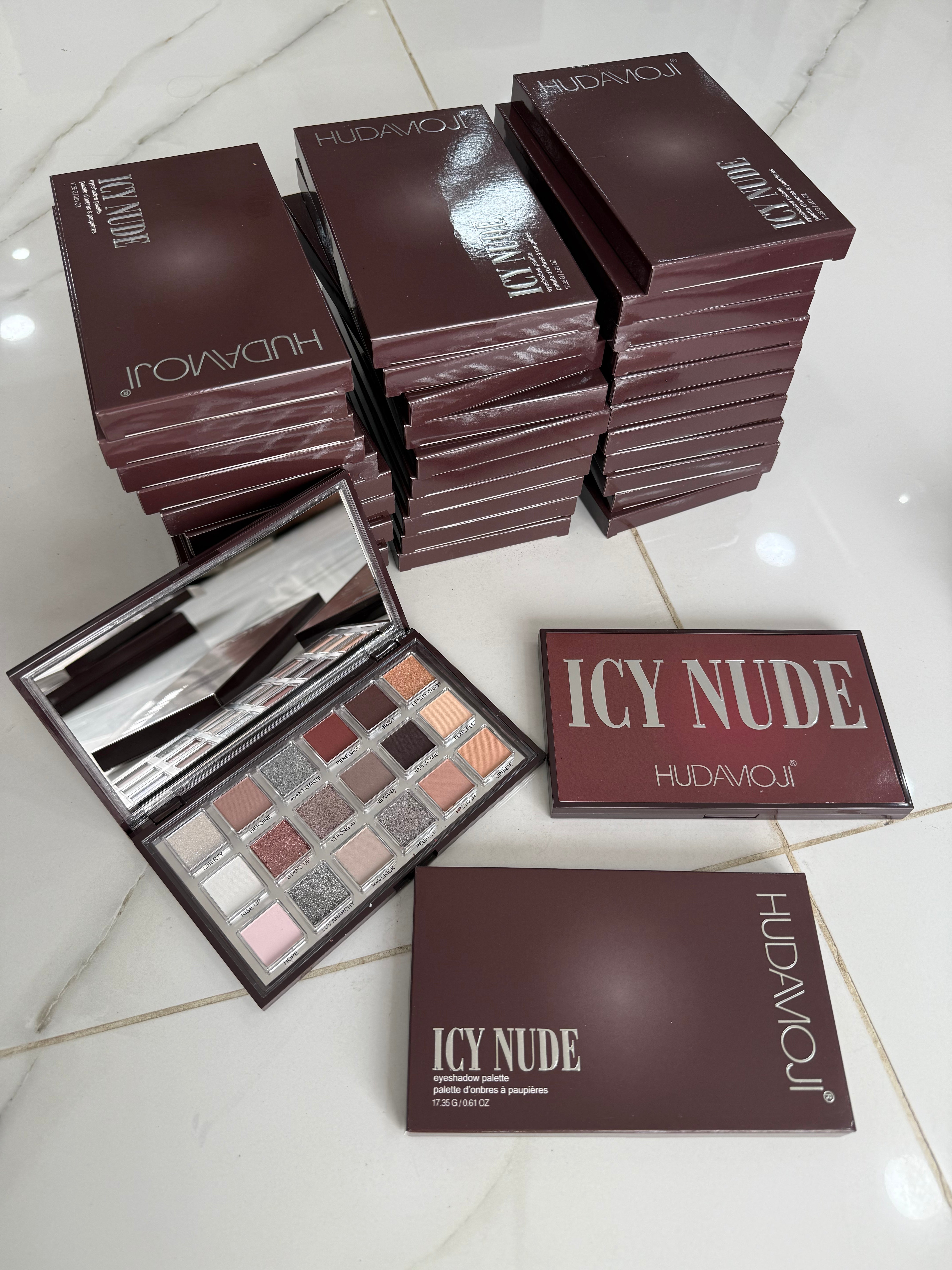 HUDAMOJI ICY NUDE eye shadow pallet