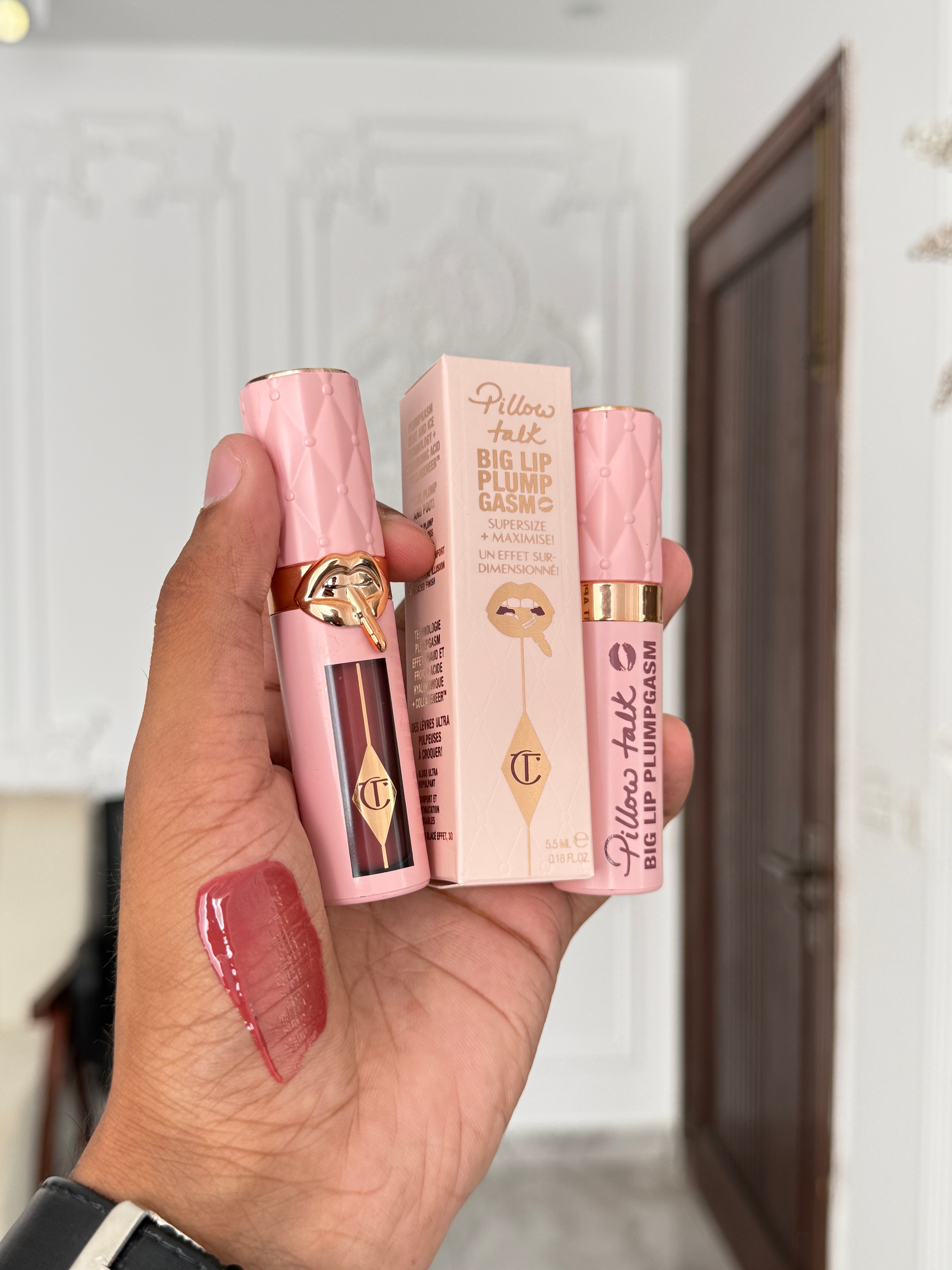 charlotte tilbury pillow talk big lip plum gasm