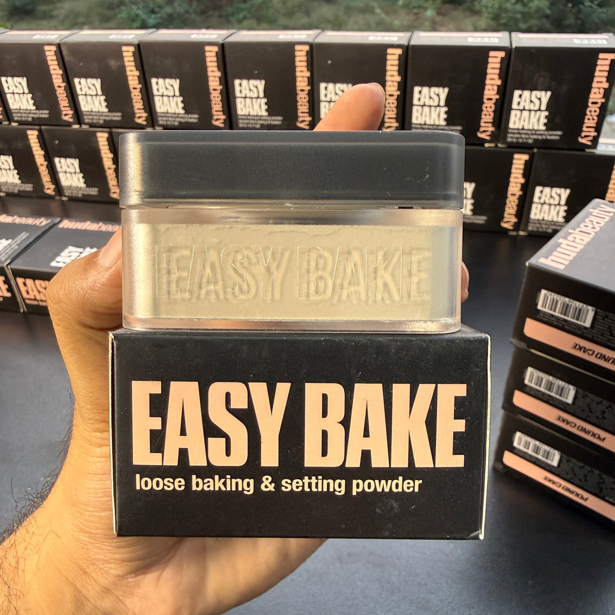 Cake Setting Powder Huda Beauty Easy Bake Loose Baking & Setting Powder (Shade=Pound Cake ...