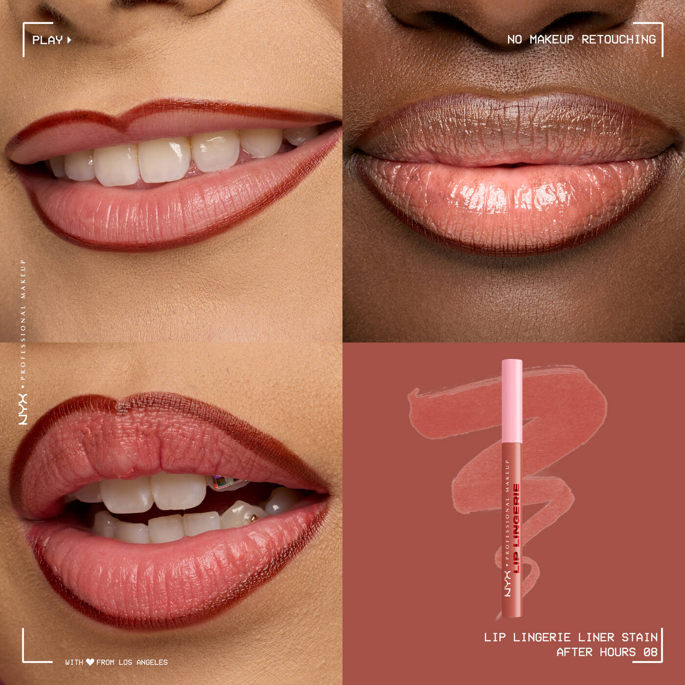 NYX professional makeup Lip Lingerie Lip Liner Stain