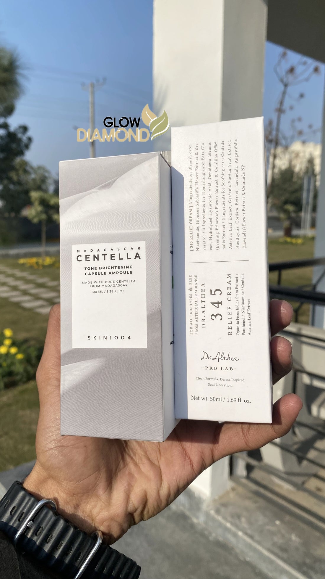 Deal No 4. Centella Tone Brightening Capsule Ampoul+Dr. Althea's 345