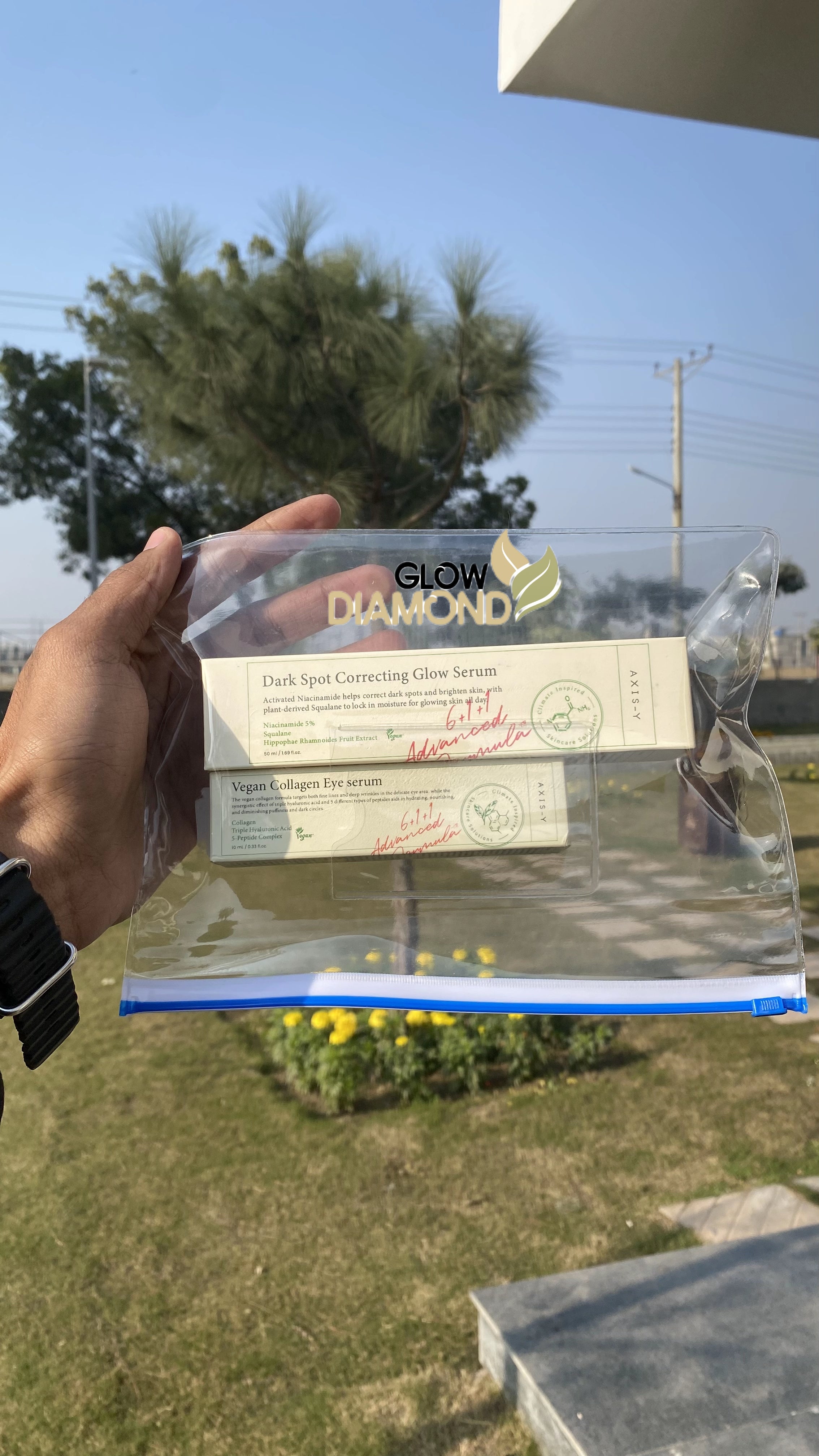 Deal No 2. AXIS-Y Dark Spot Glow Serum+AXIS-Y Eye Serum 10ml