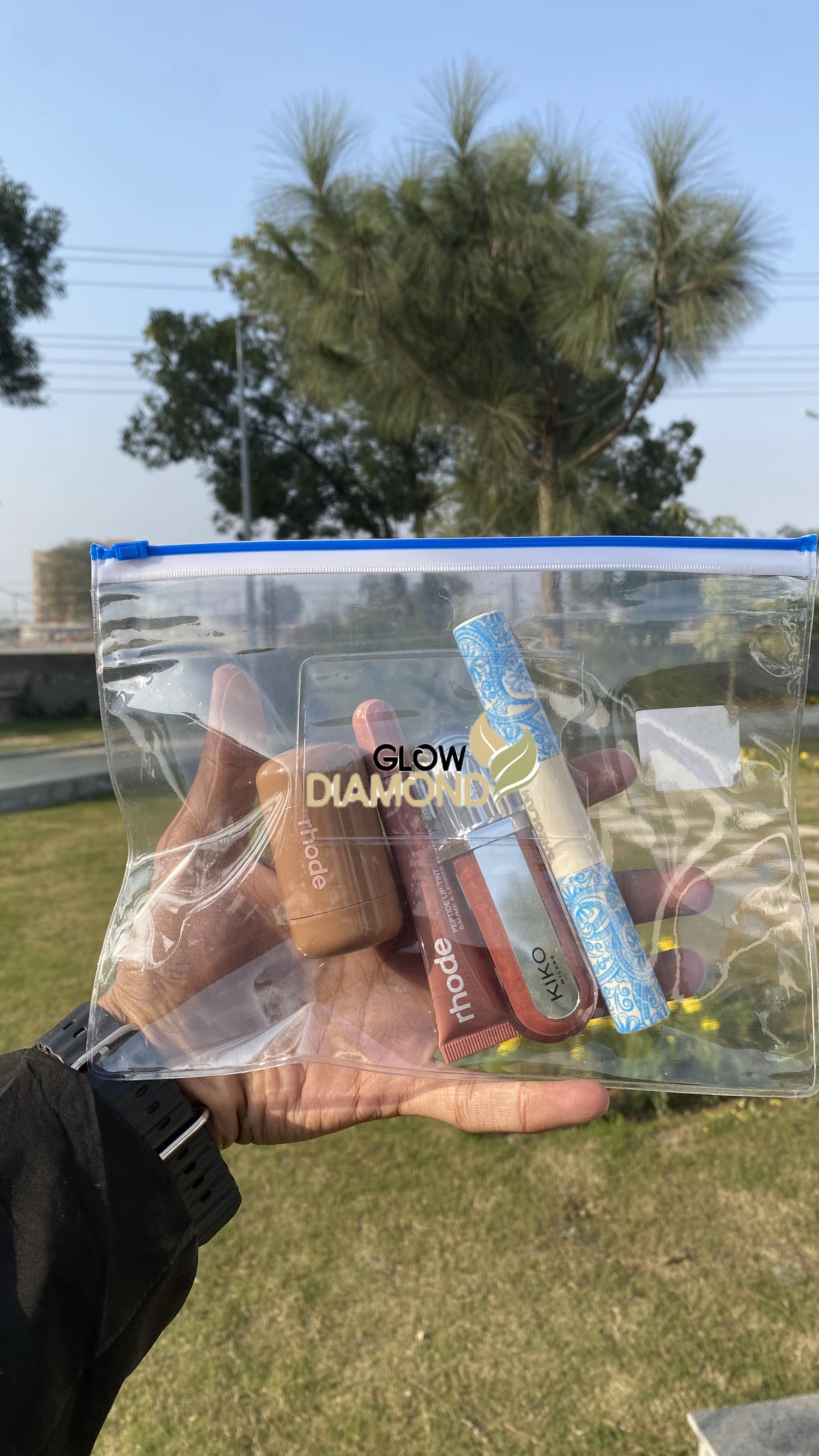 Deal No 17. KIKO MILANO 3D HYDRA EXTREME LIP GLOSS+SheGlam All-in-One Volume & Length Mascara+Rhode- The Peptide lip tints+Rhode - The Pocket Blushes