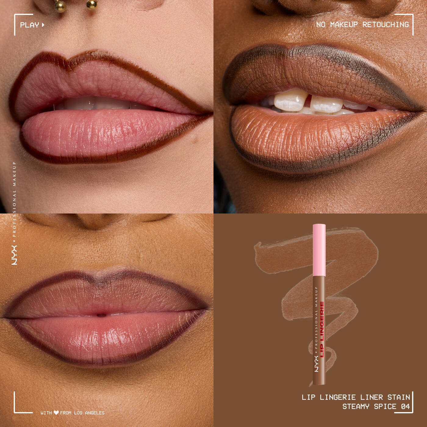 NYX professional makeup Lip Lingerie Lip Liner Stain
