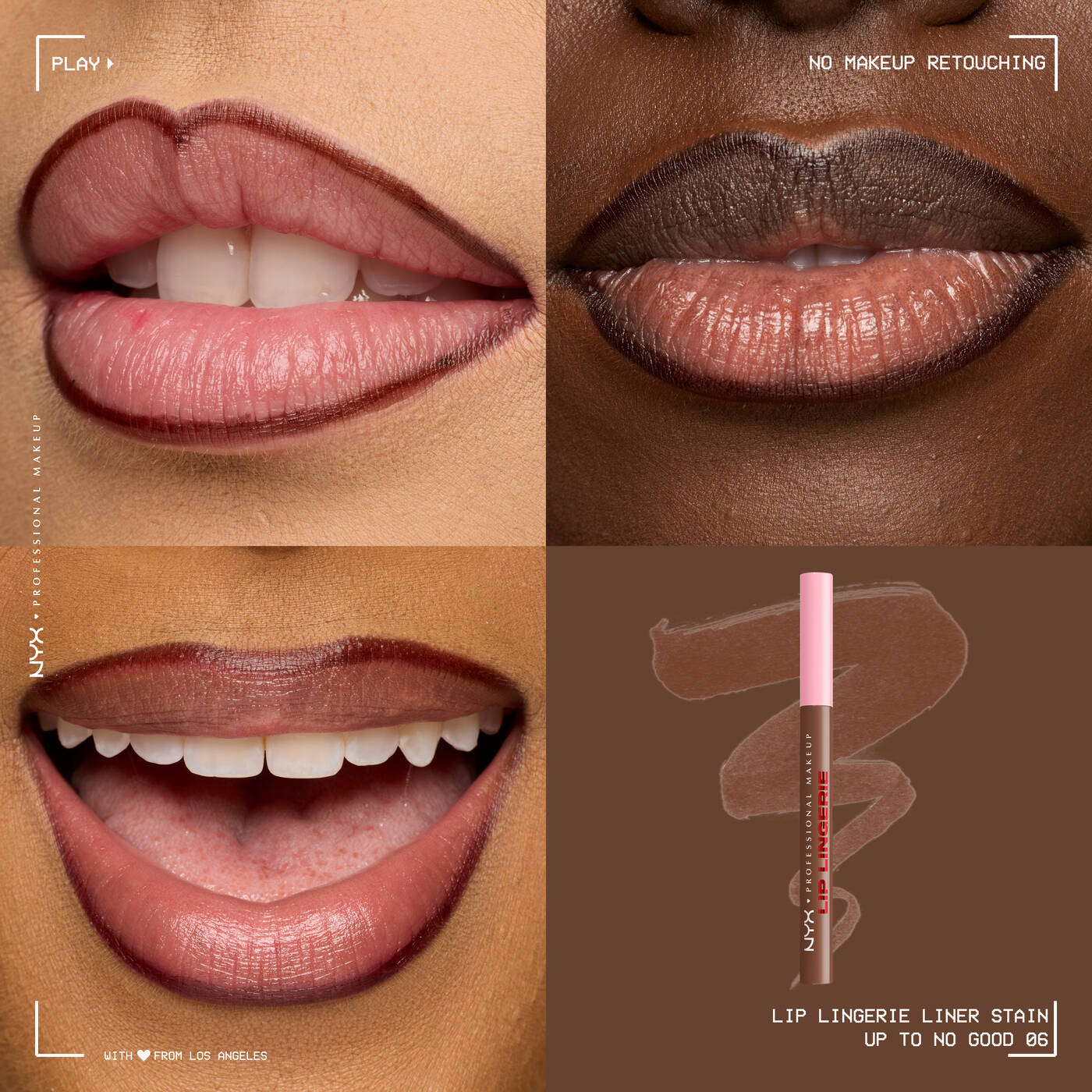 NYX professional makeup Lip Lingerie Lip Liner Stain